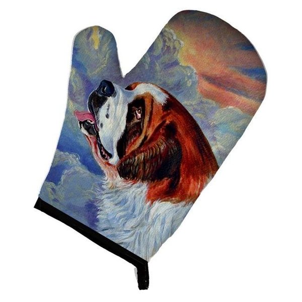 Carolines Treasures Carolines Treasures 7085OVMT Saint Bernard Loyalty Oven Mitt 7085OVMT